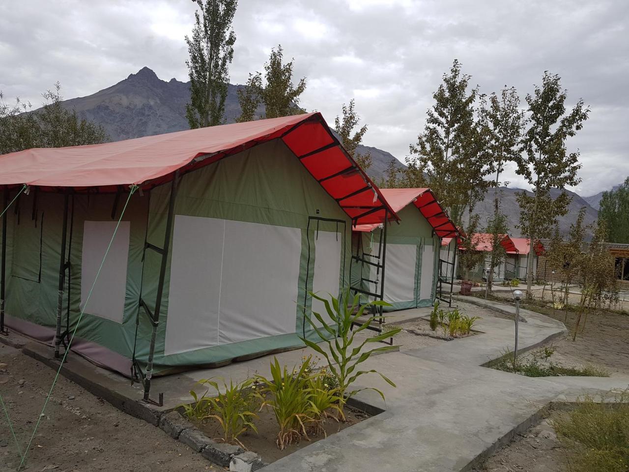 Summer Holiday Camp Hotel Nubra Exterior foto